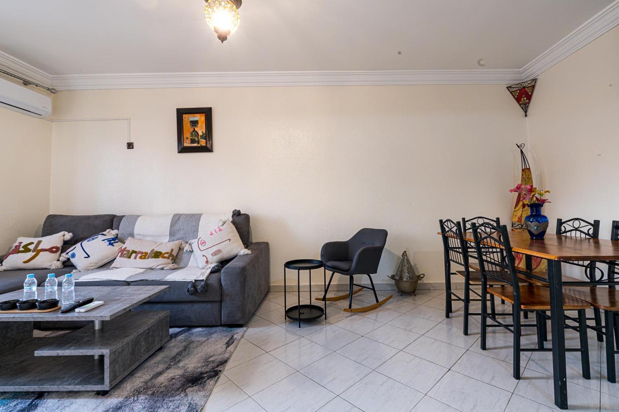 Dar Bouchra, Cozy Appartement, Centre Gueliz Marrakech Marrakesh Bagian luar foto